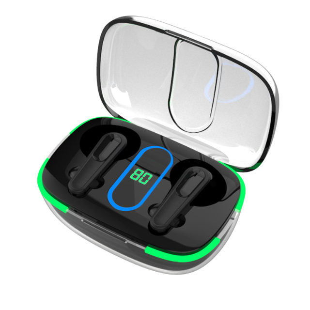 TWS Wireless Earbuds Bluetooth Headphones Noise Cancelling Touch Control Stereo Gaming Earphones LED Power Display with Mic