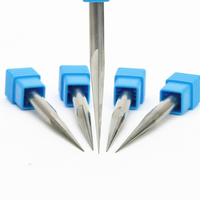Fraise CNC V 5mm à 2 dents, coupe droite, pour rainurage, 6x30x80mm