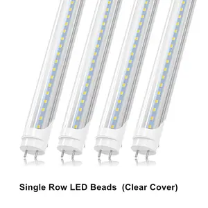 JESLED T8 LED Type B Light Tubes LED Fluorescent Fixtures Dual Ended Power Remove Ballast Garage Warehouse Shop Lights
