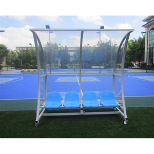 ม้านั่งสำรองแบบพกพาสำหรับฟุตบอล เคลื่อนย้ายง่าย ใช้ได้กับสนามฟุตบอล - Product Image 3