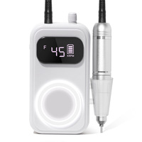 Nouvelle perceuse à ongles électrique portable 45000 tr/min, lime à ongles électrique 3 couleurs à prix unitaire bas, OEM ODM