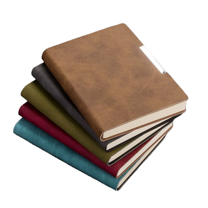 A7 Super Mini cahier de poche avec étui en cuir PU Journal en spirale livre pour l'école et cadeau fil à coudre reliure - Product Image 3