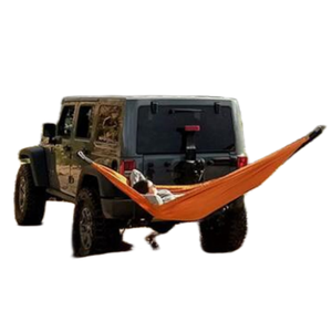 2024 Portable deux personnes en Nylon balançoire hamac Offre Spéciale acier tissu pour Camping en plein air voiture tout-terrain voyage attelage monté suspendu - Product Image 5