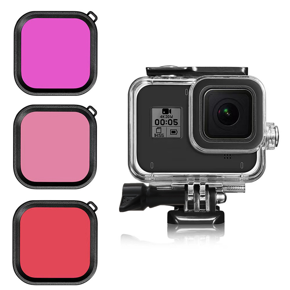 Estuche Transparente + 3 Filtros