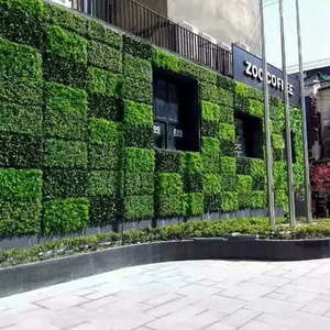 Fabricante <span class=keywords><strong>chino</strong></span> jardín vertical de montaje en pared Planta artificial alfombra verde musgo césped - Product Image 4
