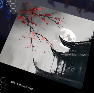Superficie Liscia e Stabile, Adatta per Gaming e Uso Ufficio, Pagoda Giapponese con Fiori di Ciliegio, Regalo Perfetto per Famiglia, Amici, Te Stesso. - Product Image 2