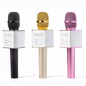 Microphone sans fil portable professionnel pour téléphone portable, vente en gros d'usine, <span class=keywords><strong>pas</strong></span> <span class=keywords><strong>cher</strong></span>, pour chanter le karaoké - Product Image 3
