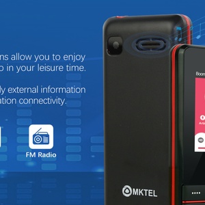 MKTEL BOOM 2 Nouveau téléphone portable à clavier avec écran 1,77 pouces, batterie 1800 mAh, MP3, MP4, radio FM, double SIM, double veille, haut-parleur puissant, lampe torche - Product Image 5