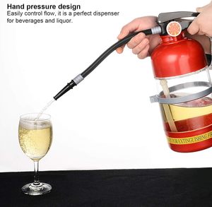 Distributeur de boissons géant en acrylique de 100 oz, extincteur portable, distributeur de bière amusant pour les fêtes - Product Image 5