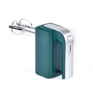 Batidora de mano portátil transfronteriza de 120W, batidora eléctrica de huevos para el hogar, para batir crema, verde y blanca - Product Image 1