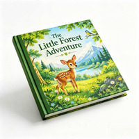 Service d'impression de livres pour enfants, couverture rigide ou souple, papier d'art, carton, A4, A5