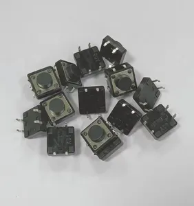 High Quality Push Button Switch 12*12*6 DIP 4 Pins Tactile Touch Switch
