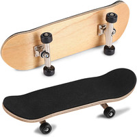 Skateboard professionnel en érable canadien 7 plis avec boîte, bon marché, idéal pour le patineur à doigts