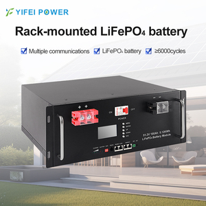 Mejor batería de almacenamiento de energía solar gabinete batería <span class=keywords><strong>Sok</strong></span> eg4 48V LiFePO4 servidor rack batería - Product Image 4