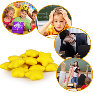 Bán sỉ chống căng thẳng quả bóng PU bọt hình dạng ngôi sao bóp đồ chơi Quà tặng khuyến mãi - Product Image 4