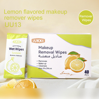 Tisu Basah Sekali Pakai UUKKG Aroma Peach Lemon Mint, Penyegar, Penghapus Riasan Untuk Membersihkan Wajah Dan Tubuh, Grosir