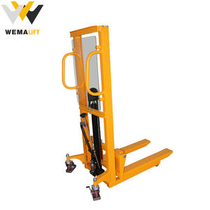 Penumpuk Palet Manual Portabel Hidrolik/Forklift Manual/Truk Angkat Manual Banyak Digunakan di Gudang - Product Image 4