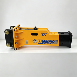 Martillo Hidráulico Tipo Caja SOOSAN SB45 Nuevo para Retroexcavadoras y Miniexcavadoras de 7-15 Toneladas - Product Image 1