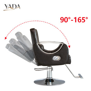 Sillón de Peluquería Profesional Hidráulico con Base Giratoria de Altura Ajustable y Tapicería de Cuero PU para Salón de Belleza - ¡Gran Oferta! - Product Image 2