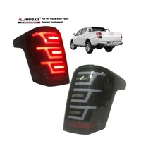 Ensemble de feux arrière LED complets avec lentilles fumées, clignotants séquentiels pour Mitsubishi Triton L200 STRADA 2015-2018