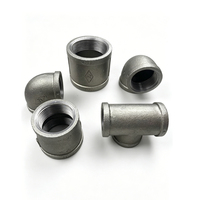 Raccord de tuyauterie industriel polyvalent en fonte malléable noir haute résistance à tête hexagonale avec filetage NPT