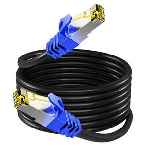 Cat8 <b>RJ45</b> Patch Cord 40000Mbps OFC Bare Copper Double Shielded High Performance Ethernet <b>Cable</b> Fluke Tested For Network Server G - Product Image 3