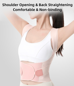 Ceinture de Correction Posturale en Polyester et Nylon, Réglable, Respirante et Antidérapante pour le Dos – Produit Transfrontalier Très Vendu - Product Image 3