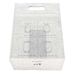 Bolsas de Embalaje de Papel Biodegradable de Alta Gama con Cierre Zip y Refuerzo Lateral para Ropa de Baño, Ropa Interior, Calcetines, Zapatos y Prendas de Vestir - Product Image 2