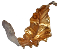 Sculptures décoratives en métal en forme de pomme et de pissenlit, en aluminium moulé, style contemporain, pour plateau de table, œuvre d'art et presse-papiers