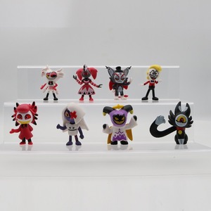 Set de 8 Figuras de Anime de Hazbin Hotel, Juguete de Peluche de Hell Boss, Alastor, Charlie, Vaggie, Angel, Figura de Acción de Anime de Hazbin Hotel - Product Image 2