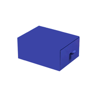 Joyero de lujo de cartón grande personalizado, caja de cajón de Material reciclado de laminación mate en relieve con revestimiento UV para joyería