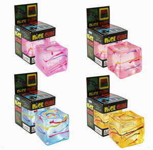 Jouet anti-stress en mousse PU à rebond lent, personnalisé avec logo dessiné à la main, en forme de glaçon ou de sucre de malt, pour cadeau promotionnel - Product Image 2