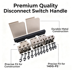 อะไหล่ HVAC <span class=keywords><strong>140G</strong></span>-P2 สำหรับระบบทำความเย็น HVAC - คุณภาพระดับ OEM คุณภาพพรีเมียม ด้ามจับสวิตช์ตัดการเชื่อมต่อ - Product Image 4