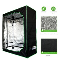 Tente de culture, Kit complet de croissance de plantes d'intérieur de champignons, lumière Led, tentes de croissance de plantes hydroponiques bon marché, ventilateur étanche d'extérieur