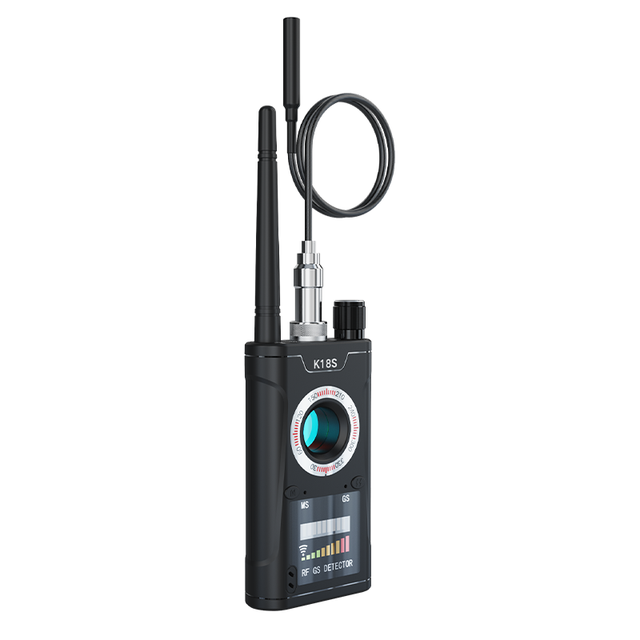 Anti SPY Bug Scanner K18S Car Hotel Home Signal Detector GPS Tracker Signal Lens Finder Anti Spy RF Detector