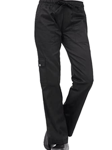 Spring New Arrival High-Waisted Cargo <b>Pants</b> Breathable Eco-Friendly Vintage Casual Zipper Fly Polyester/Cotton - Product Image 2