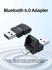 Nuevo Adaptador BT6.0 sin Conductor <span class=keywords><strong>para</strong></span> Laptop/USB-C Tipo-C, Recepción y Transmisión <span class=keywords><strong>de</strong></span> <span class=keywords><strong>Audio</strong></span> EDR+BLE, Compatible con Cámaras Realtek - Product Image 4