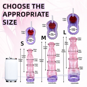 Extensor de Pene de Silicona con Efecto de Eyaculación para Hombres, Disponible en 3 Tamaños, Funda para Mejorar el Rendimiento Masculino, Agarre Fuerte, Sensación Realista, Juguete Sexual para Adultos - Product Image 6
