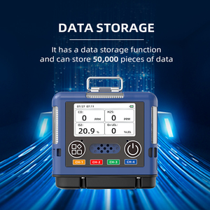 Detektor Gas portabel Multigas 4 Gas Terbatas oksigen <span class=keywords><strong>O2</strong></span> ruang terbatas mudah meledak di industri - Product Image 6