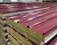 Panneaux de laine de roche pour toiture à isolation thermique, durables pour la construction d'entrepôts et d'usines