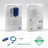 Cable Adaptador USB RS485 RS422 de Alta Calidad UOTEK, Conector USB-A a DB9, Blindaje Trenzado de PVC, para Computadora e Impresora, UT-850N