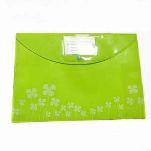Carpeta de Plástico para Documentos, Bolsa de Transporte Grande con Diseño Floral, Carpeta de Plástico Elegante para Archivos, para Oficina y Escuela - Product Image 3
