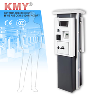 Machine photomaton KMY, écran tactile, borne de stationnement, machine de paiement en libre-service en extérieur avec lecteur de code-barres SDK Guangdong