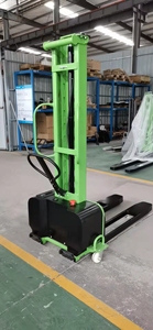 Chariot élévateur semi-électrique WELIFTRICH ZTS-07, capacité 700 kg, batterie plomb-acide 12V45AH, déplaceur latéral hydraulique, pneus pleins - Product Image 4