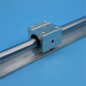 รางเลื่อนแบบเส้นตรง SBR20 SBR20UU ขนาดเส้นผ่านศูนย์กลาง 20 มม. สำหรับงาน CNC ทำจากอะลูมิเนียม พร้อมบล็อกลูกปืน - Product Image 3