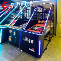 Machine de basket-ball électronique en métal pour adultes, édition extrême, pour bars et centres commerciaux