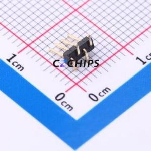 X1311WVS-04J-C40D42R1 Pin Header SMD,P=1.27mm Connector ( Pin Structure: 1x4P )( Pitch: 1.27mm )( Row Spacing: 1.27mm ) - Product Image 1