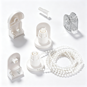 Kit de Montaje para Persianas Enrollables, <span class=keywords><strong>Eje</strong></span> de 25 mm, Kit de Reparación, Longitud de Accionamiento de 120 cm (Circulación de 240 cm), Soporte de Cadena Continuo - Product Image 6