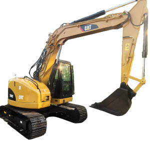 Excavatrice d'occasion Caterpillar CAT308 en stock, mini-excavatrice de 8 tonnes, fabrication japonaise, bon état, importée avec certification CE - Product Image 1