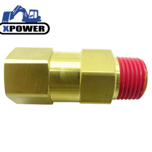 Vanne de contrôle de frein 8M3368 8M-3368 pour système hydraulique de moteur diesel 815B 120G 140G, vanne unidirectionnelle 1/2-14 NPT - Product Image 1